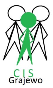Logo Centrum Integracji Społecznej w Grajewie.