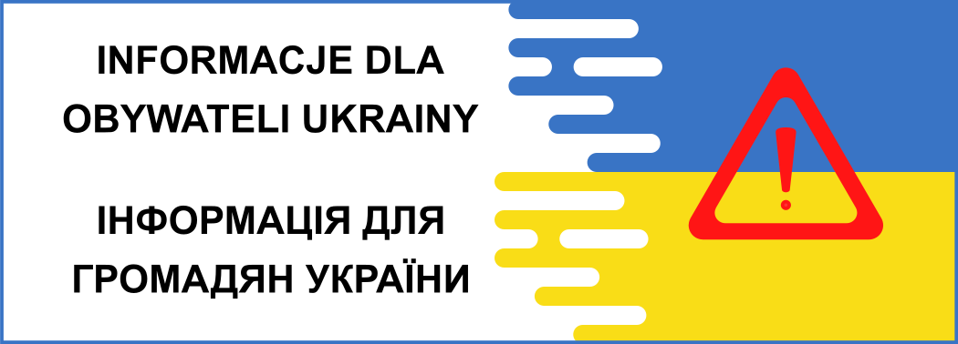 Widget - Informacje dla obywateli Ukrainy / Інформація для громадян України
