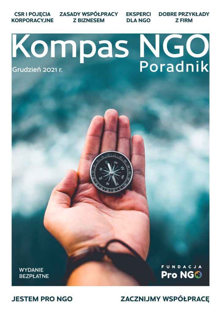zdjęcie okładki Poradnika Kompas NGO